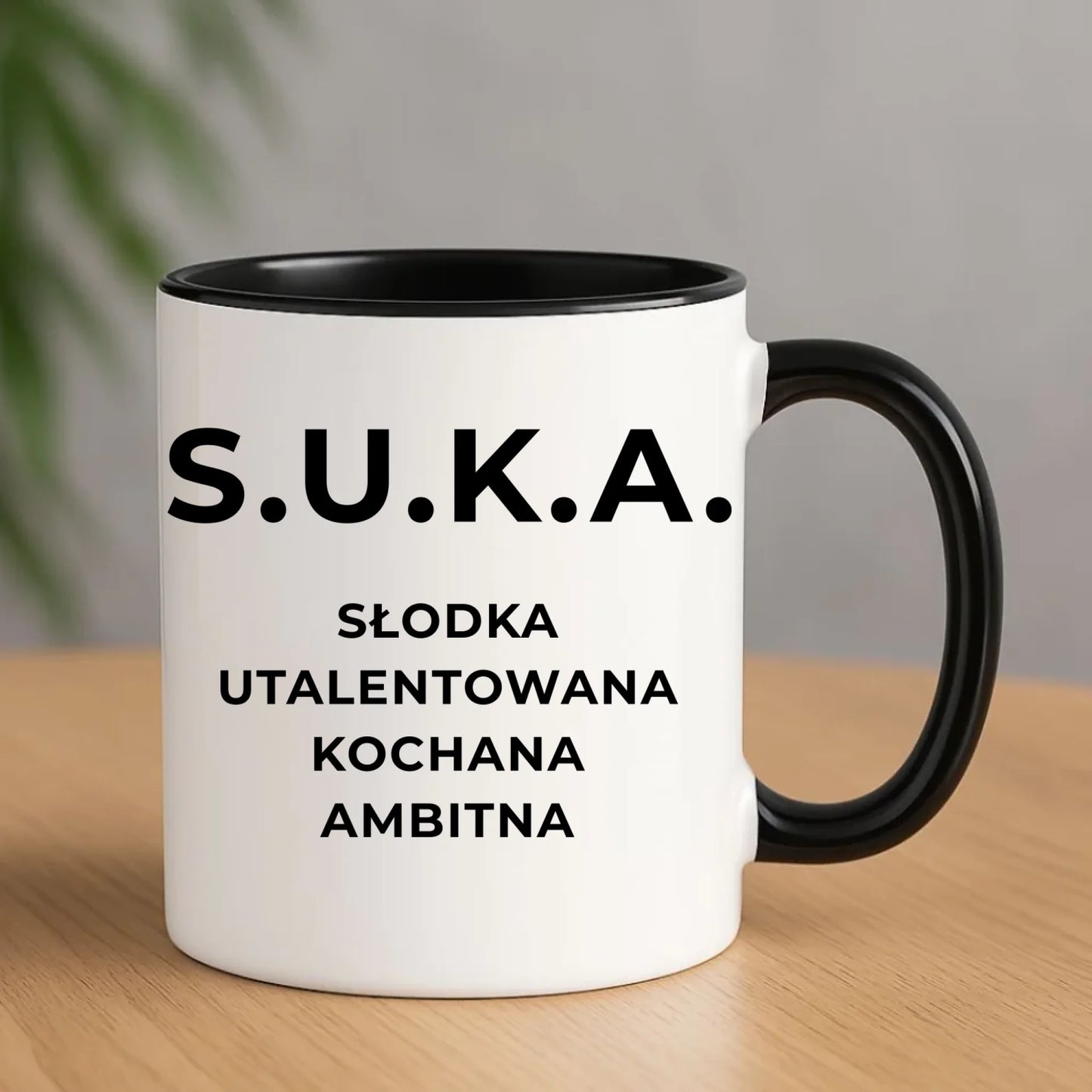 Kubek - S.U.K.A. - śmieszny prezent dla niej - bez cenzury DZ16 - StoryCups.pl
