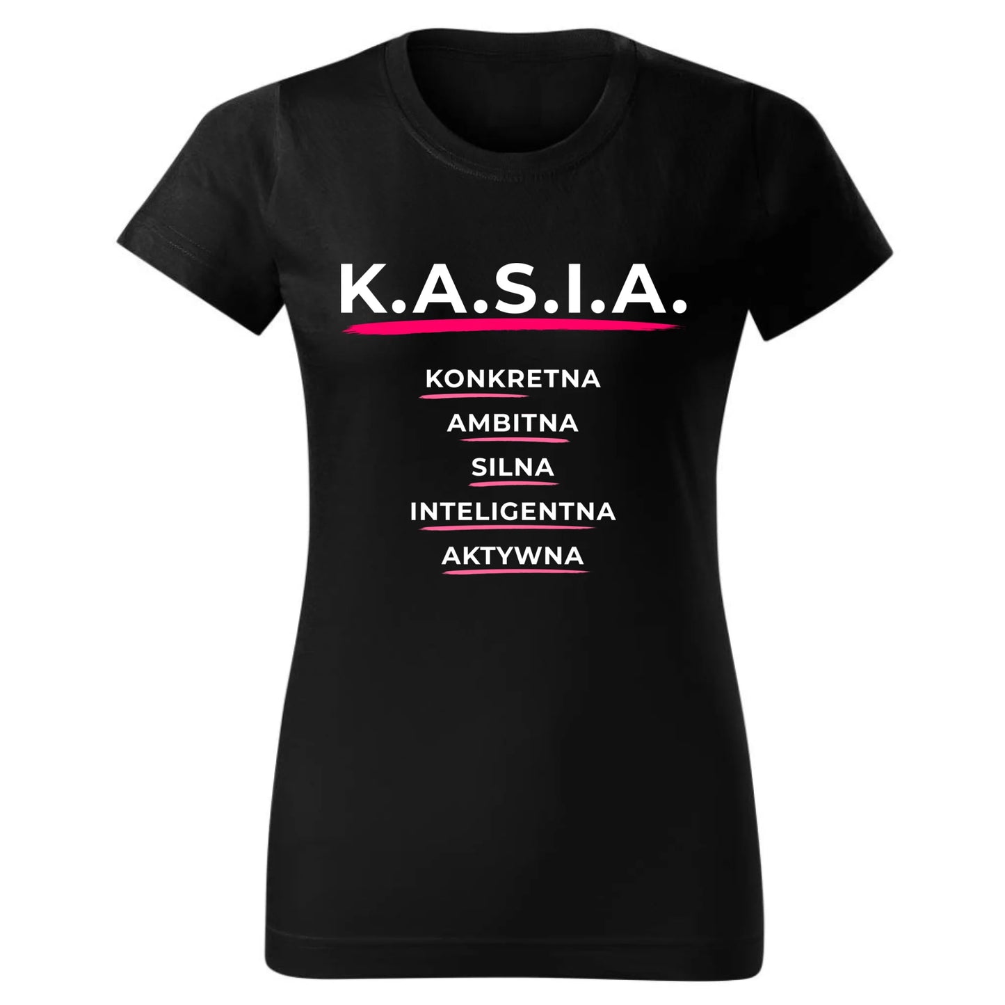 Koszulka damska - prezent dla Kasi - Katarzyna - K.A.S.I.A. DZ17 - StoryCups.pl
