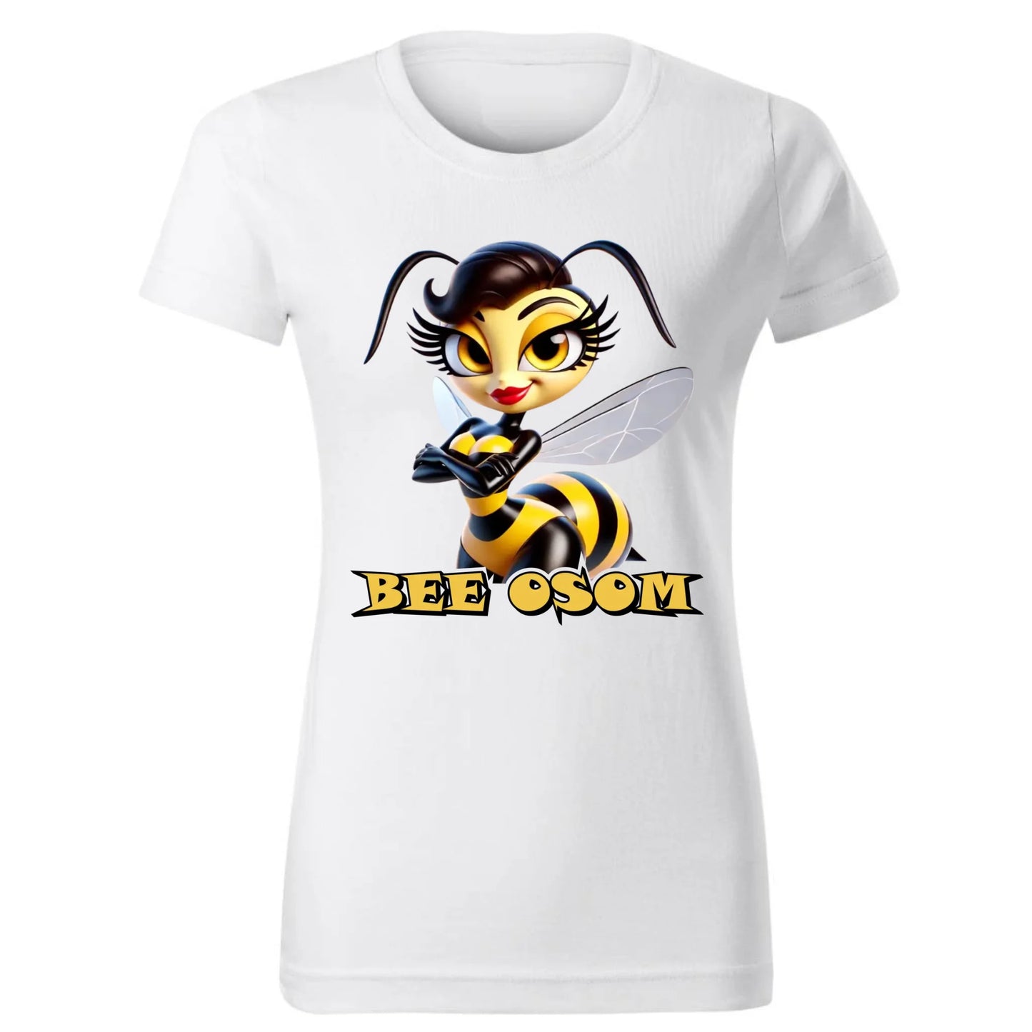 Koszulka damska - Bee Osom - Jestem niesamowita DZ11 - StoryCups.pl