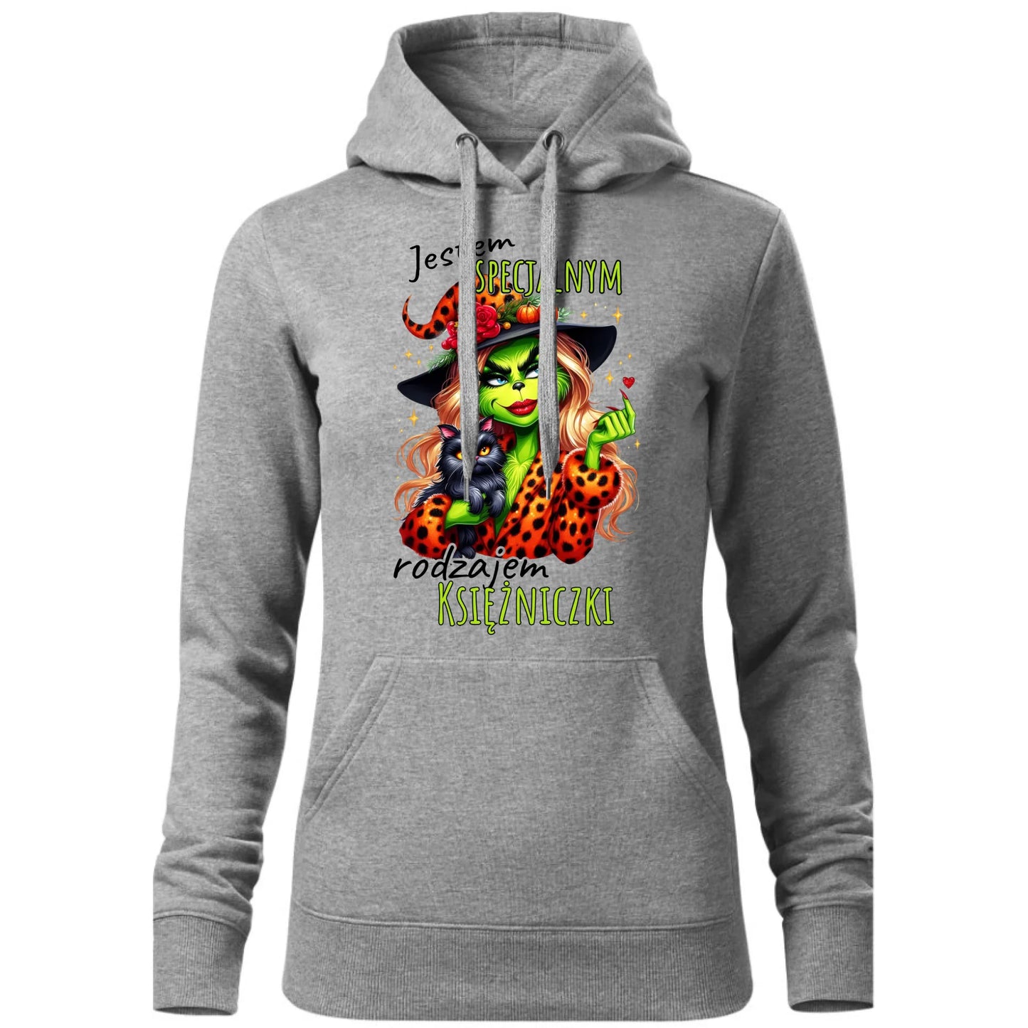 Bluza damska z kapturem - Specjalna księżniczka - Wiedźma HL22