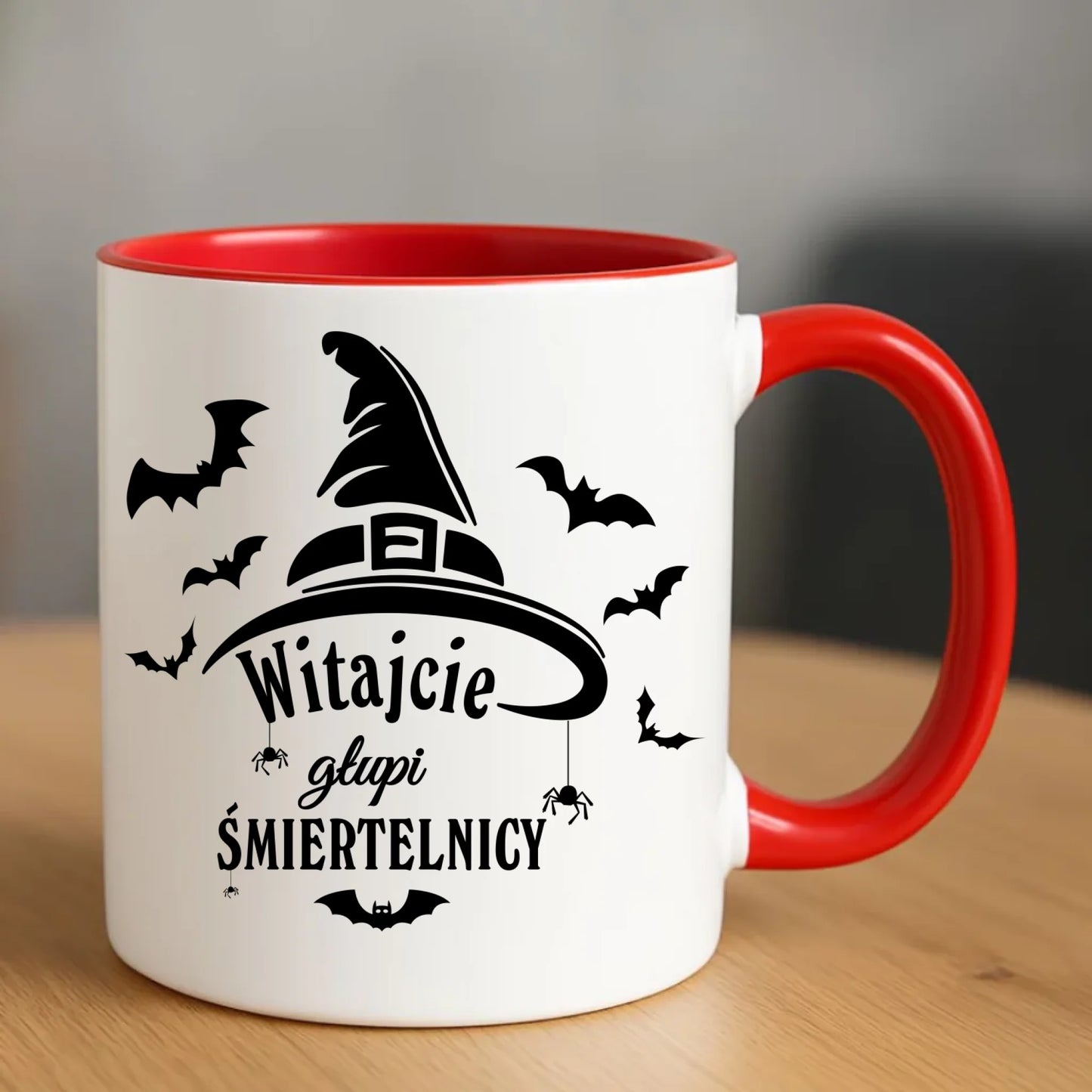 Kubek na Halloween - Witajcie głupi śmiertelnicy HL23 - StoryCups.pl