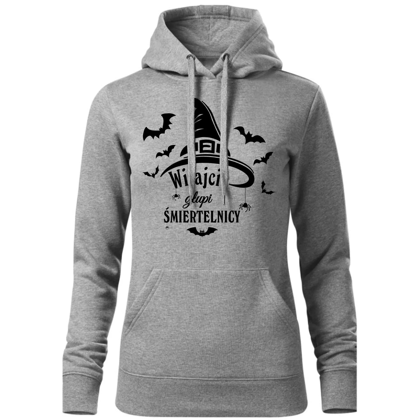 Bluza damska z kapturem na Halloween - Witajcie głupi śmiertelnicy HL23