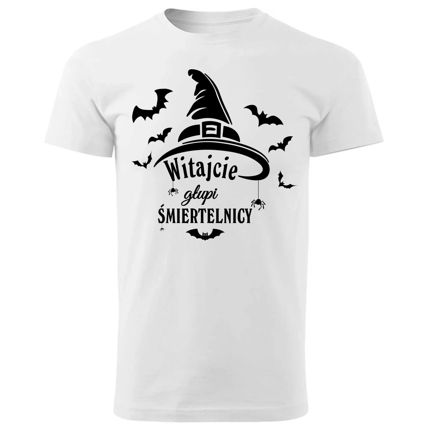 Koszulka męska na Halloween - Witajcie głupi śmiertelnicy HL23 - StoryCups.pl