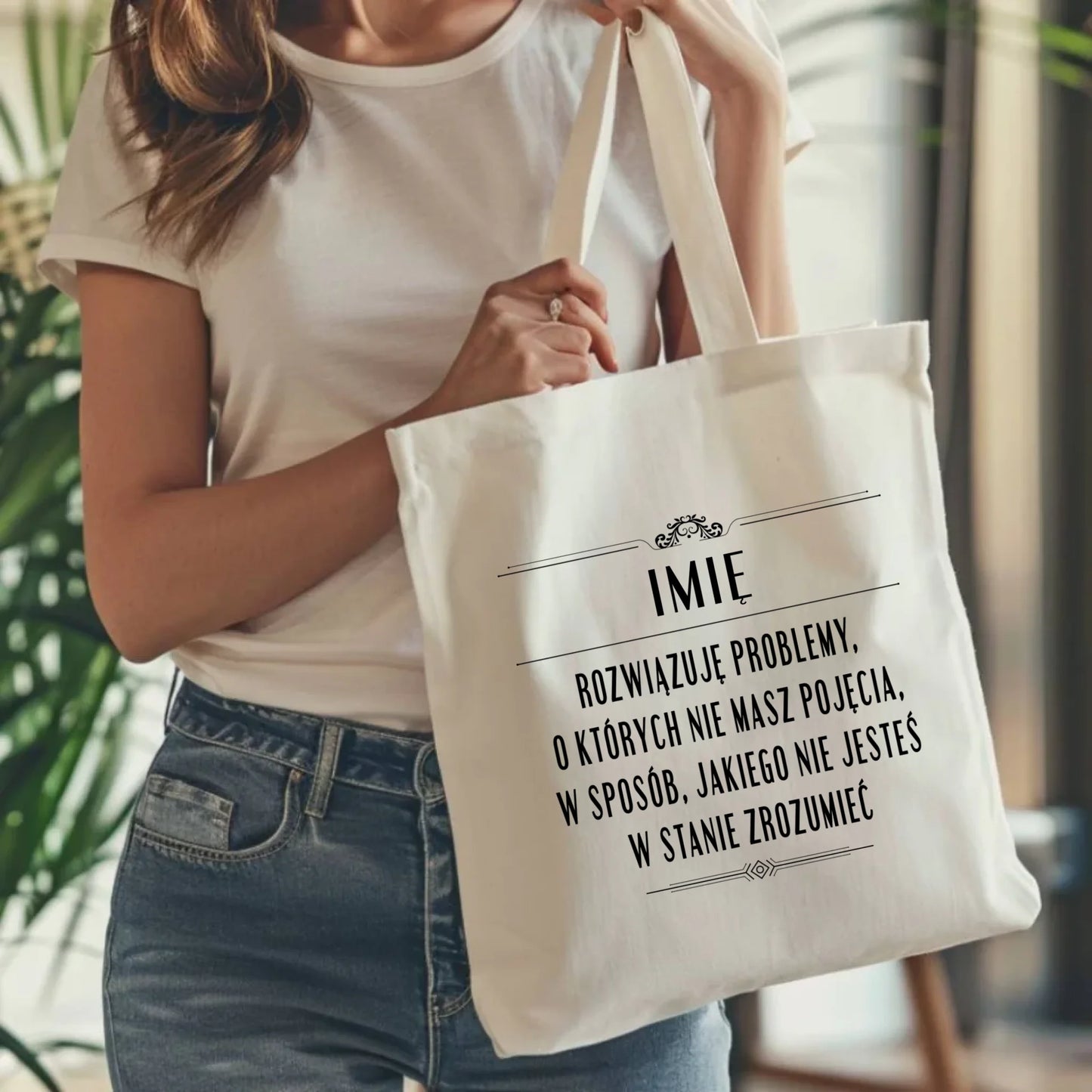 Torba - Rozwiązuję problemy, o których nie masz pojęcia - personalizowana DZ20 - StoryCups.pl