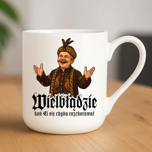 Kubek elegant - Wielbłądzie, koń Ci się chyba rozchorował - dla fanów serialu 1670 H61 - StoryCups.pl