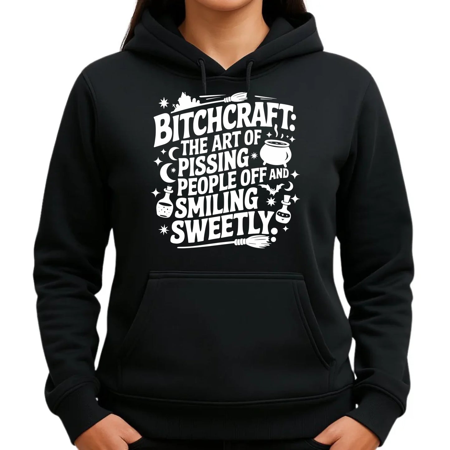 Bluza damska na Halloween - Bitchcraft HL25