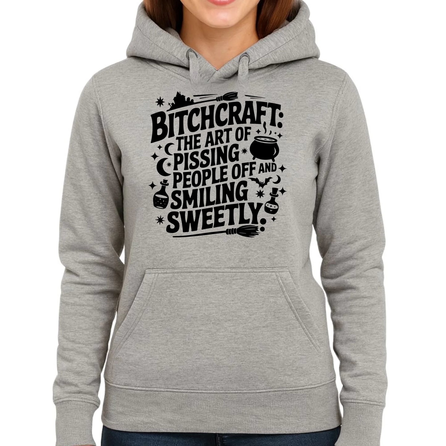 Bluza damska na Halloween - Bitchcraft HL25