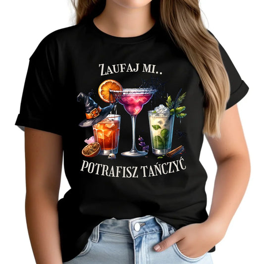 Koszulka damska na Halloween - Zaufaj mi potrafisz tańczyć HL26 - StoryCups.pl