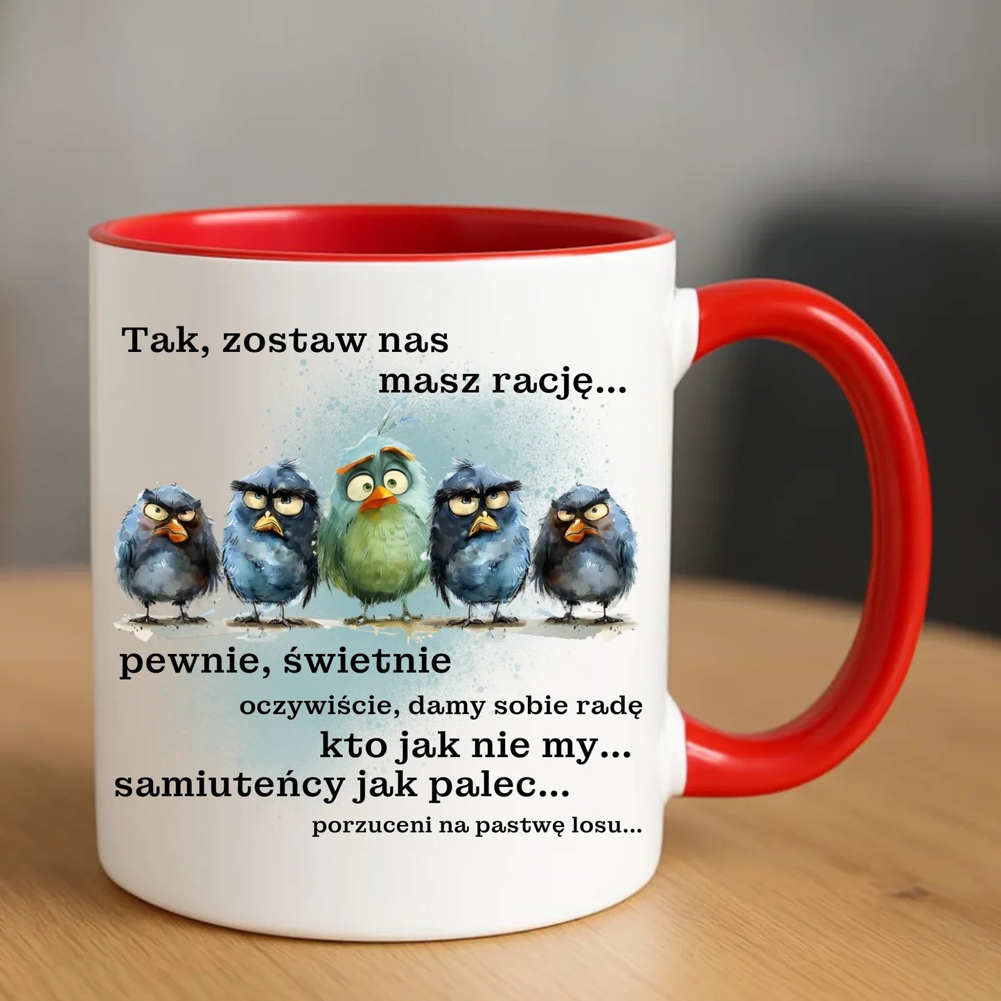 Kubek na odejście z pracy - Tak, zostaw nas OP06 - StoryCups.pl