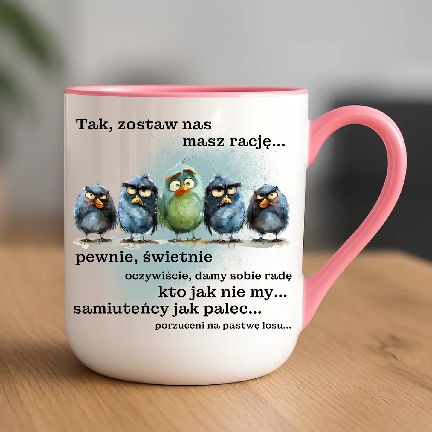 Kubek elegant na odejście z pracy - Tak, zostaw nas OP06 - StoryCups.pl