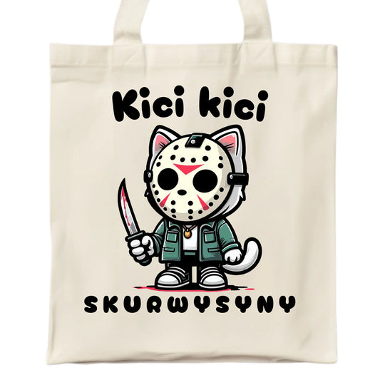 Torba na Halloween - Kici kici sk*rwysyny - bez cenzury HL28 - StoryCups.pl
