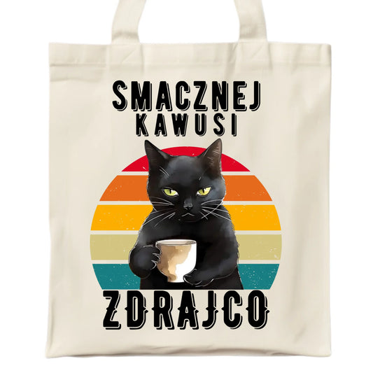 Torba na odejście z pracy - Smacznej kawusi zdrajco OP03 - StoryCups.pl