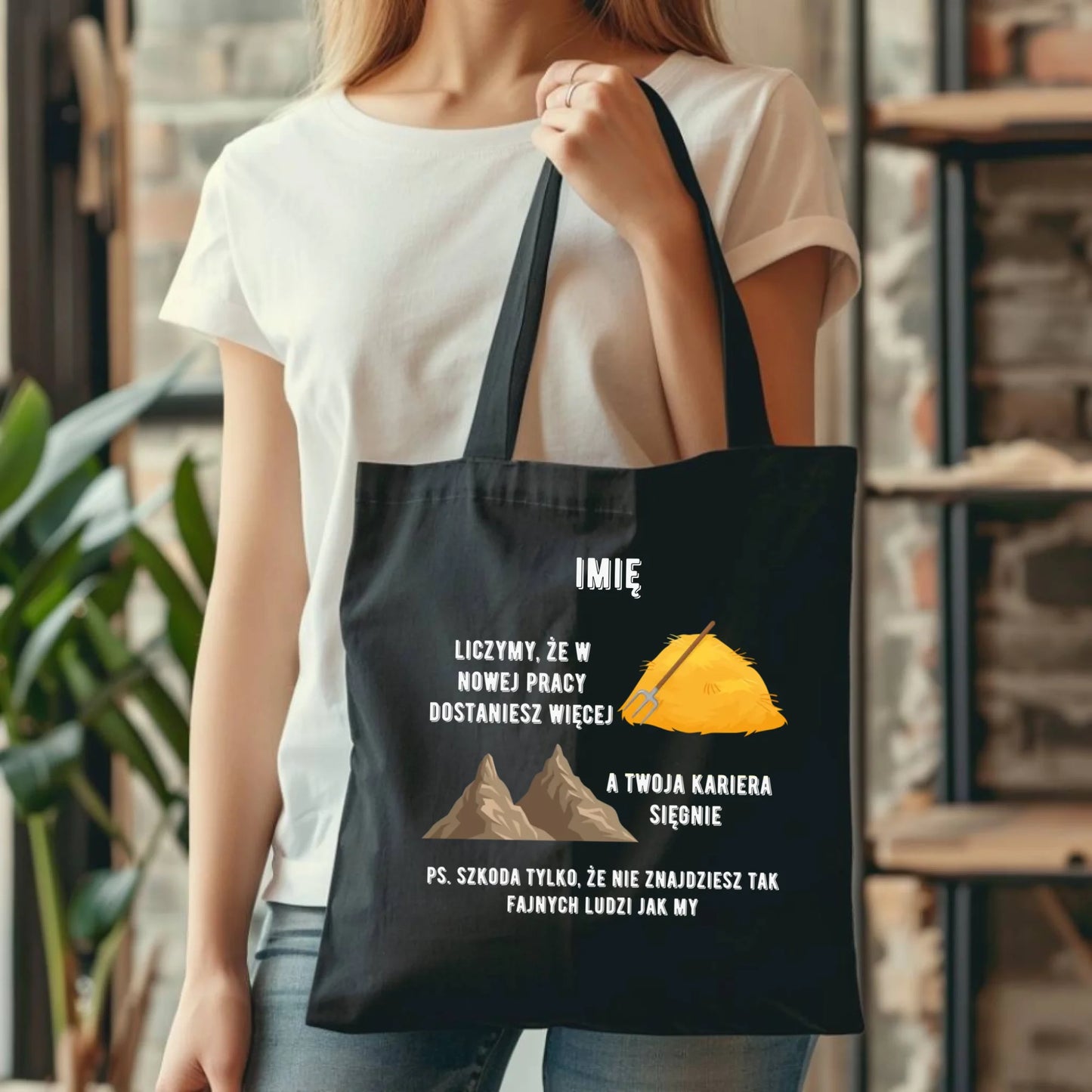 Torba na odejście z pracy - Nie znajdziesz tak fajnych ludzi jak my - personalizowana OP04 - StoryCups.pl