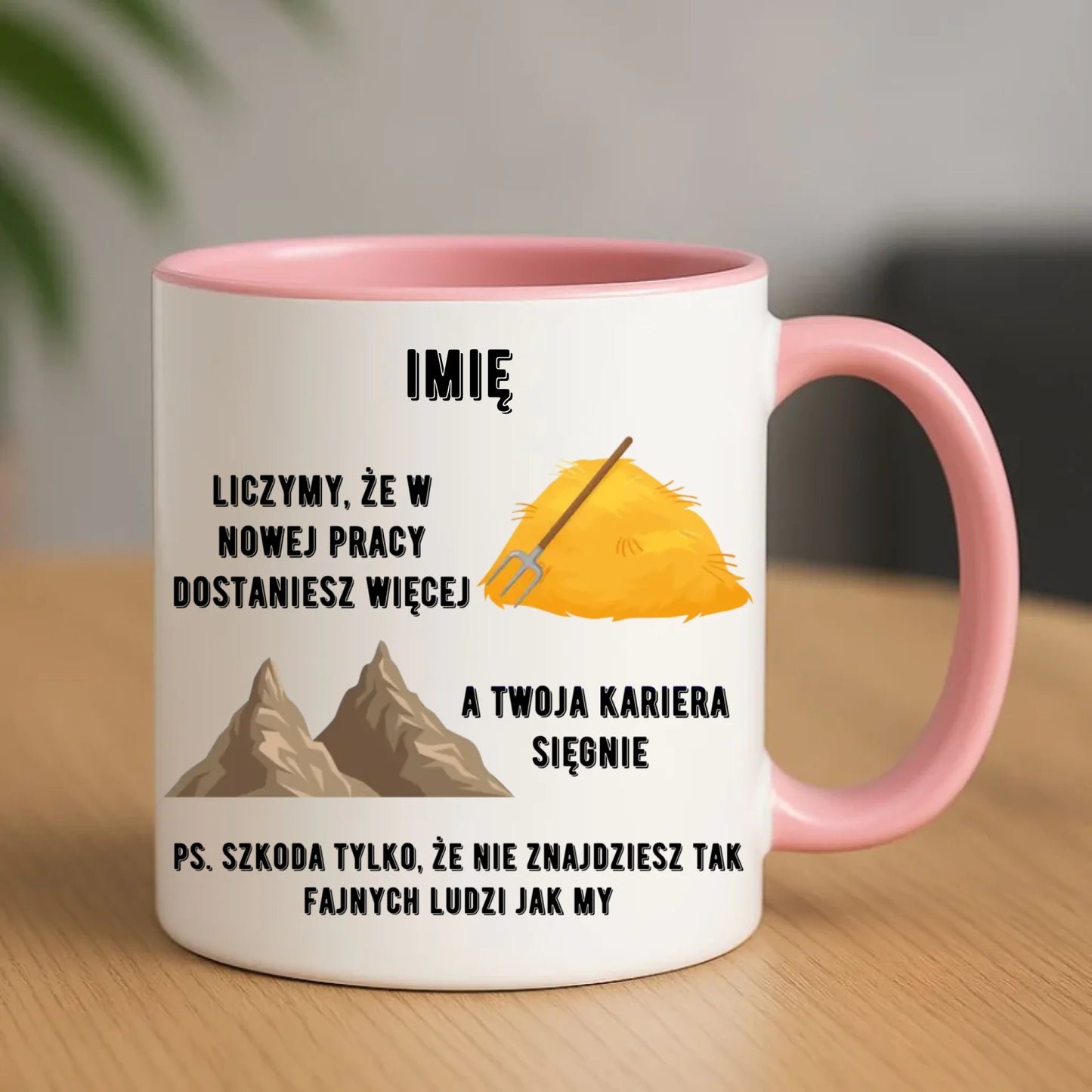 Kubek na odejście z pracy - Nie znajdziesz tak fajnych ludzi jak my - personalizowany OP04 - StoryCups.pl