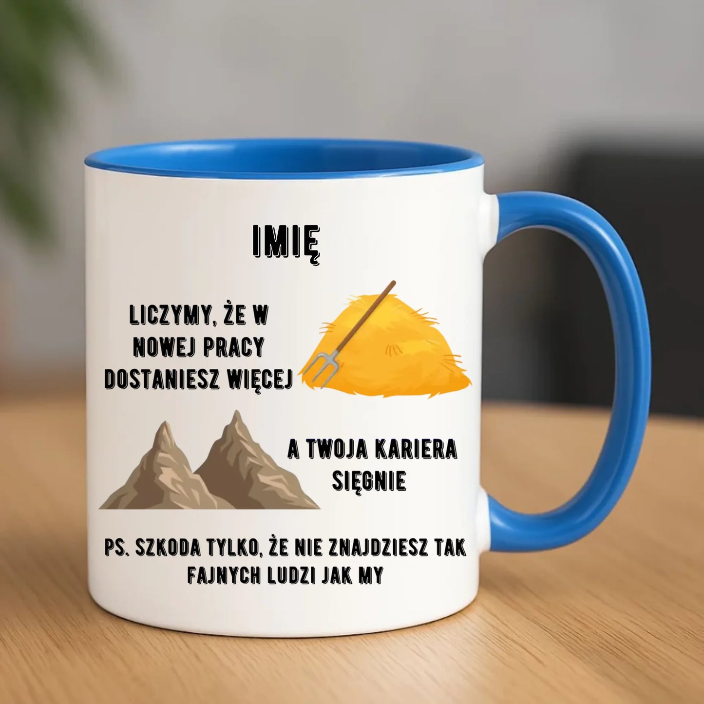 Kubek na odejście z pracy - Nie znajdziesz tak fajnych ludzi jak my - personalizowany OP04 - StoryCups.pl