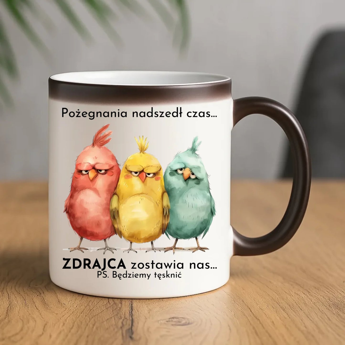 Kubek magiczny na odejście z pracy - Pożegnania nadszedł czas OP05 - StoryCups.pl