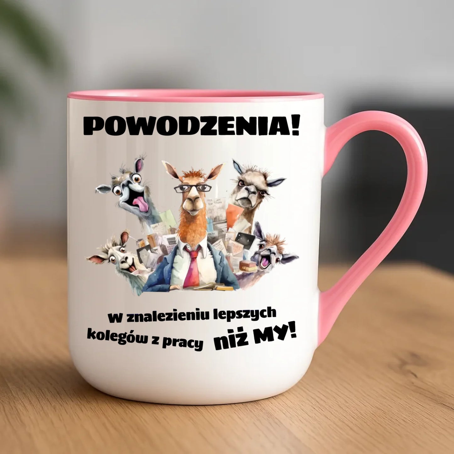Kubek elegant na odejście z pracy - Powodzenia w znalezieniu lepszych kolegów OP08 - StoryCups.pl