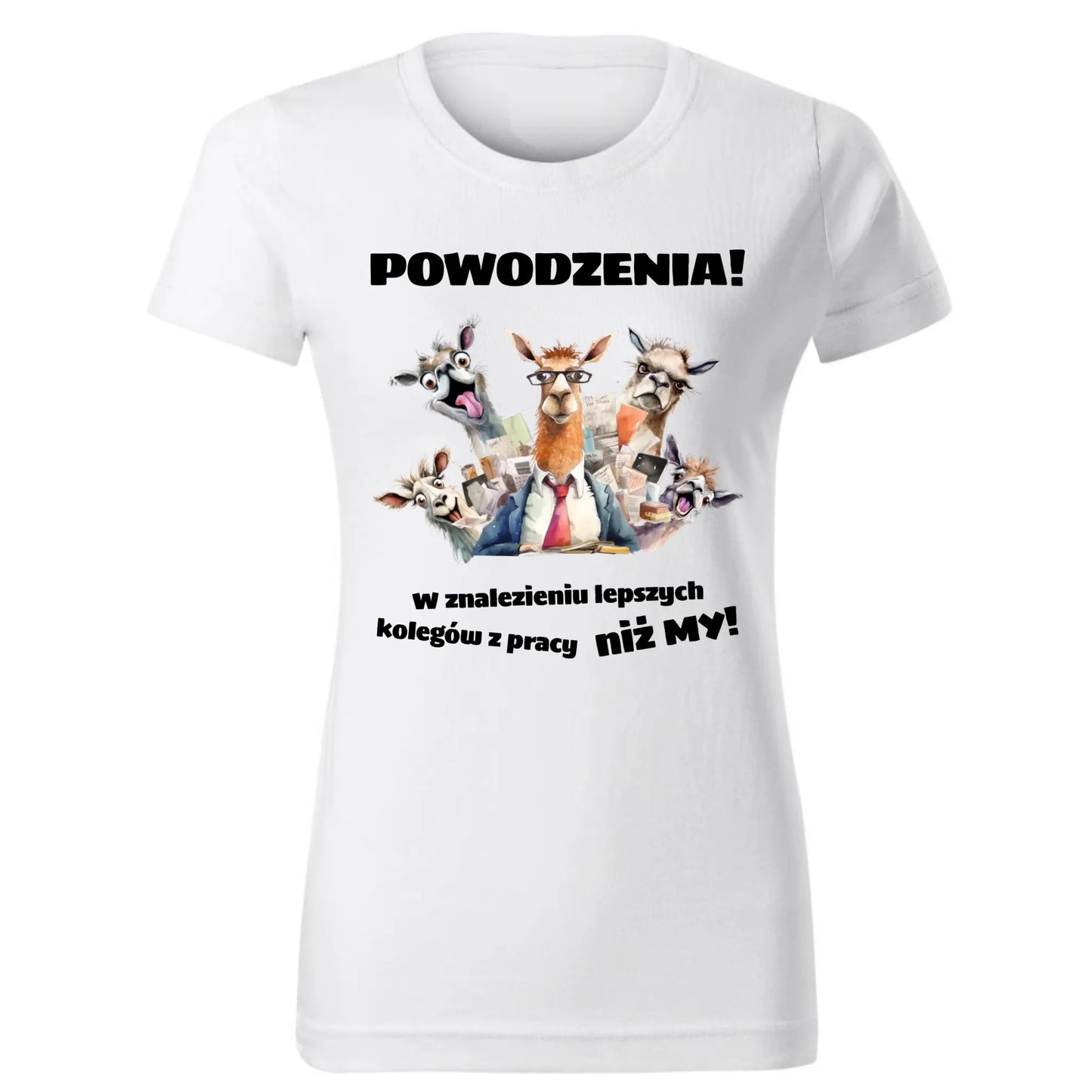 Koszulka damska na odejście z pracy - Powodzenia w znalezieniu lepszych kolegów OP08 - StoryCups.pl