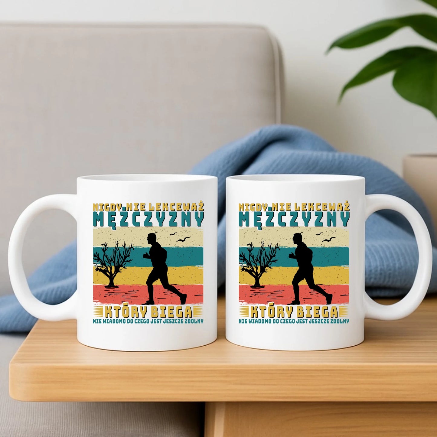 Kubek dla biegacza - Nigdy nie lekceważ HB03 - StoryCups.pl
