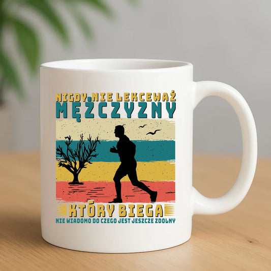 Kubek dla biegacza - Nigdy nie lekceważ HB03 - StoryCups.pl