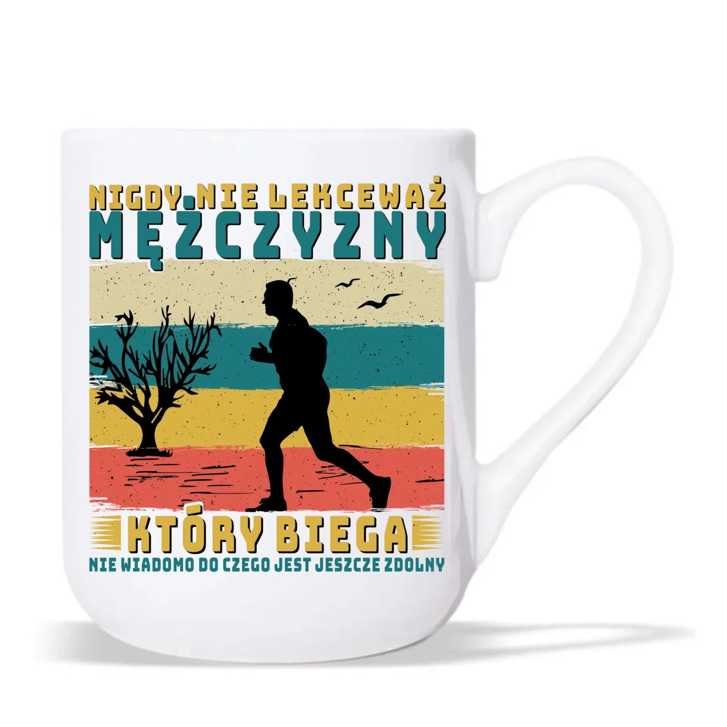 Kubek elegant dla biegacza - Nigdy nie lekceważ HB03