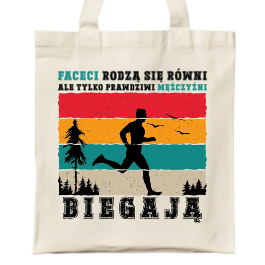 Torba dla biegacza - Prawdziwi mężczyźni biegają HB02 - StoryCups.pl