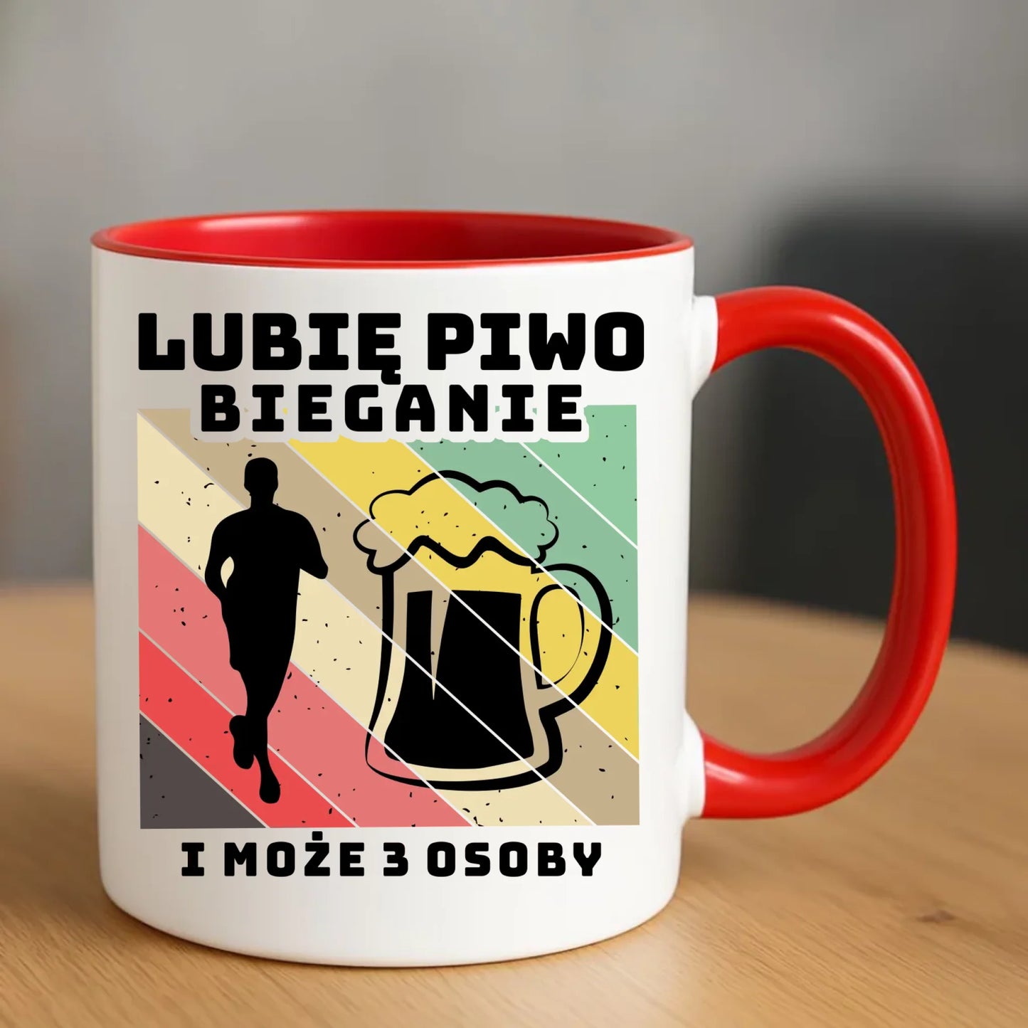 Kubek dla biegacza - Lubię piwo bieganie HB01 - StoryCups.pl