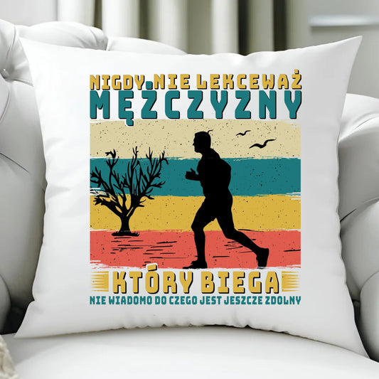 Poduszka dla biegacza - Nigdy nie lekceważ HB03 - StoryCups.pl