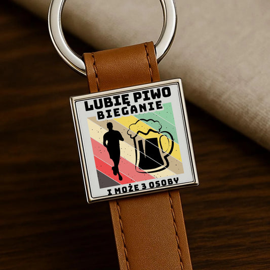 Brelok dla biegacza - Lubię piwo bieganie HB01 - StoryCups.pl