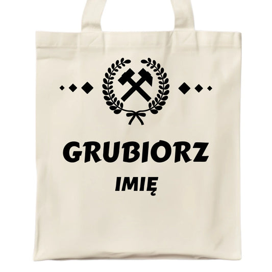 Torba - prezent dla górnika - Grubiorz - personalizowana G03 - StoryCups.pl