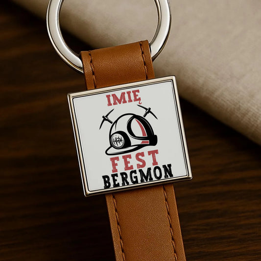 Brelok - prezent dla górnika - Fest bergmon - personalizowany G07 - StoryCups.pl