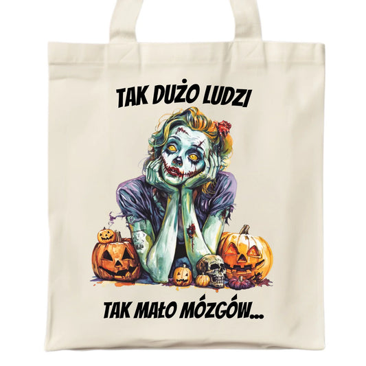 Torba na Halloween - Zombie - Tak mało mózgów HL31 - StoryCups.pl
