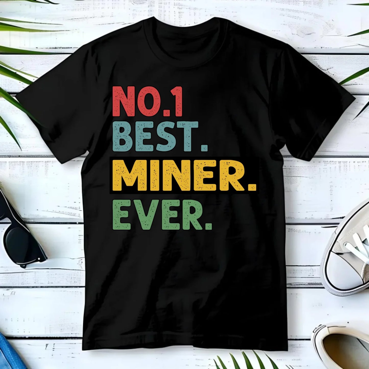 Koszulka męska - prezent dla górnika - Best miner ever G12 - StoryCups.pl