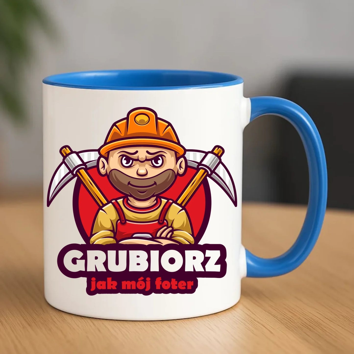Kubek - prezent dla górnika - Grubiorz jak mój foter G13 - StoryCups.pl