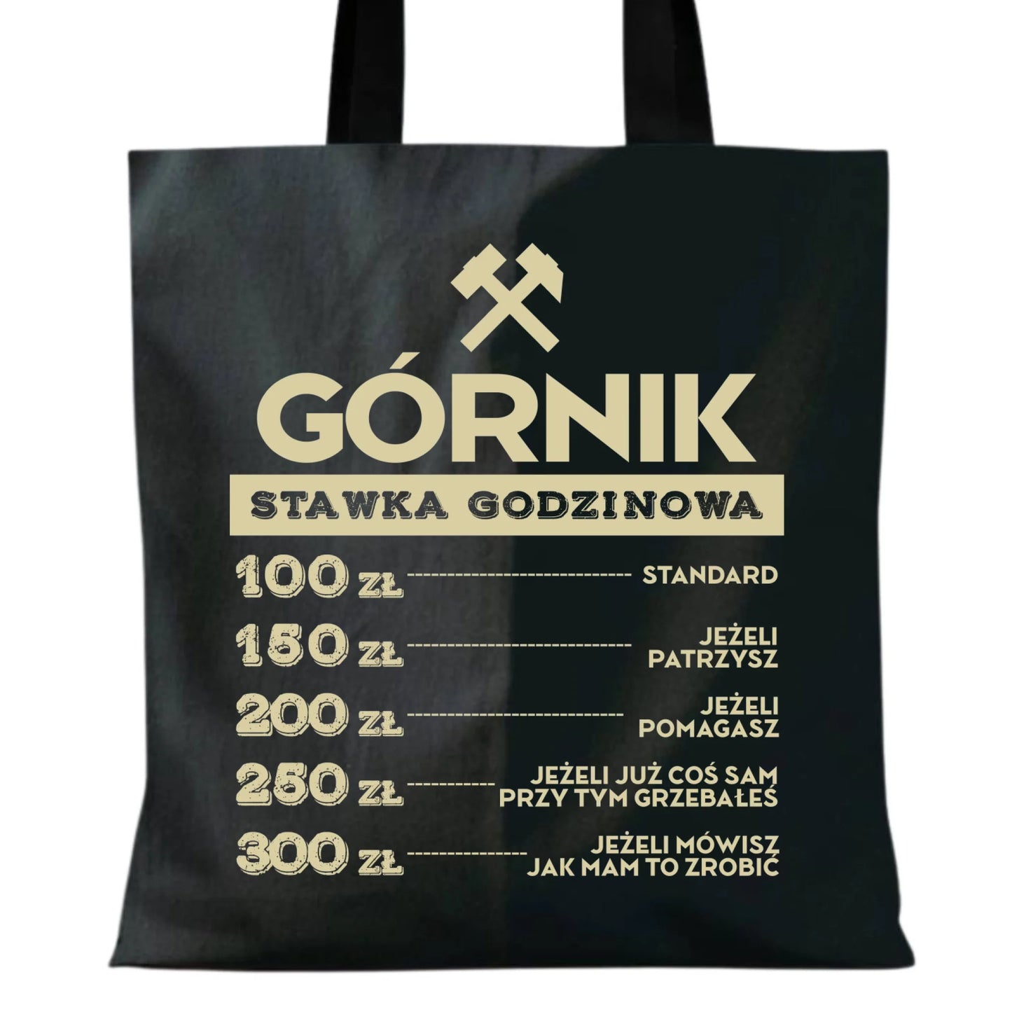 Torba - prezent dla górnika - Górnik stawka godzinowa G14 - StoryCups.pl