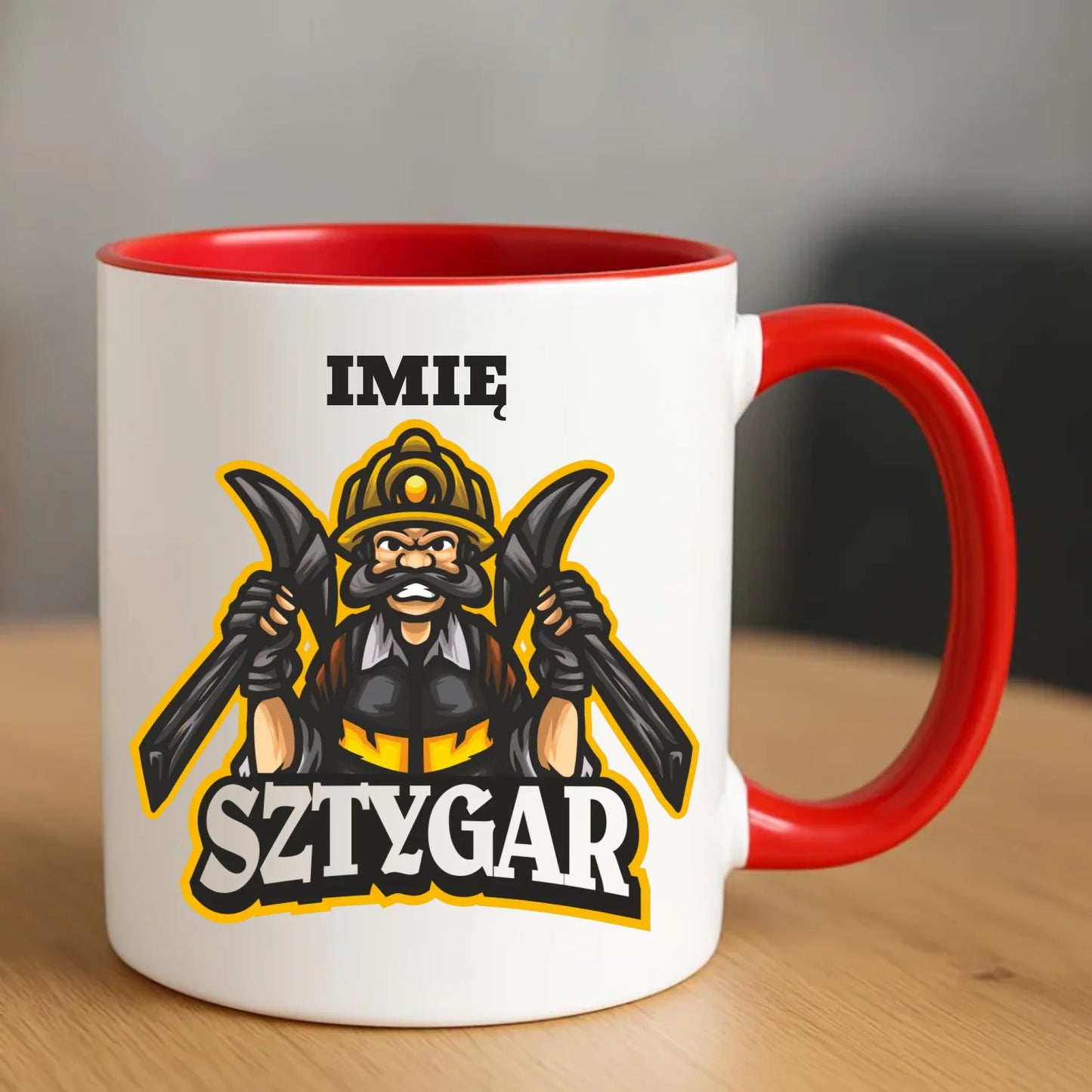 Kubek - prezent dla górnika - Sztygar - personalizowany G15 - StoryCups.pl