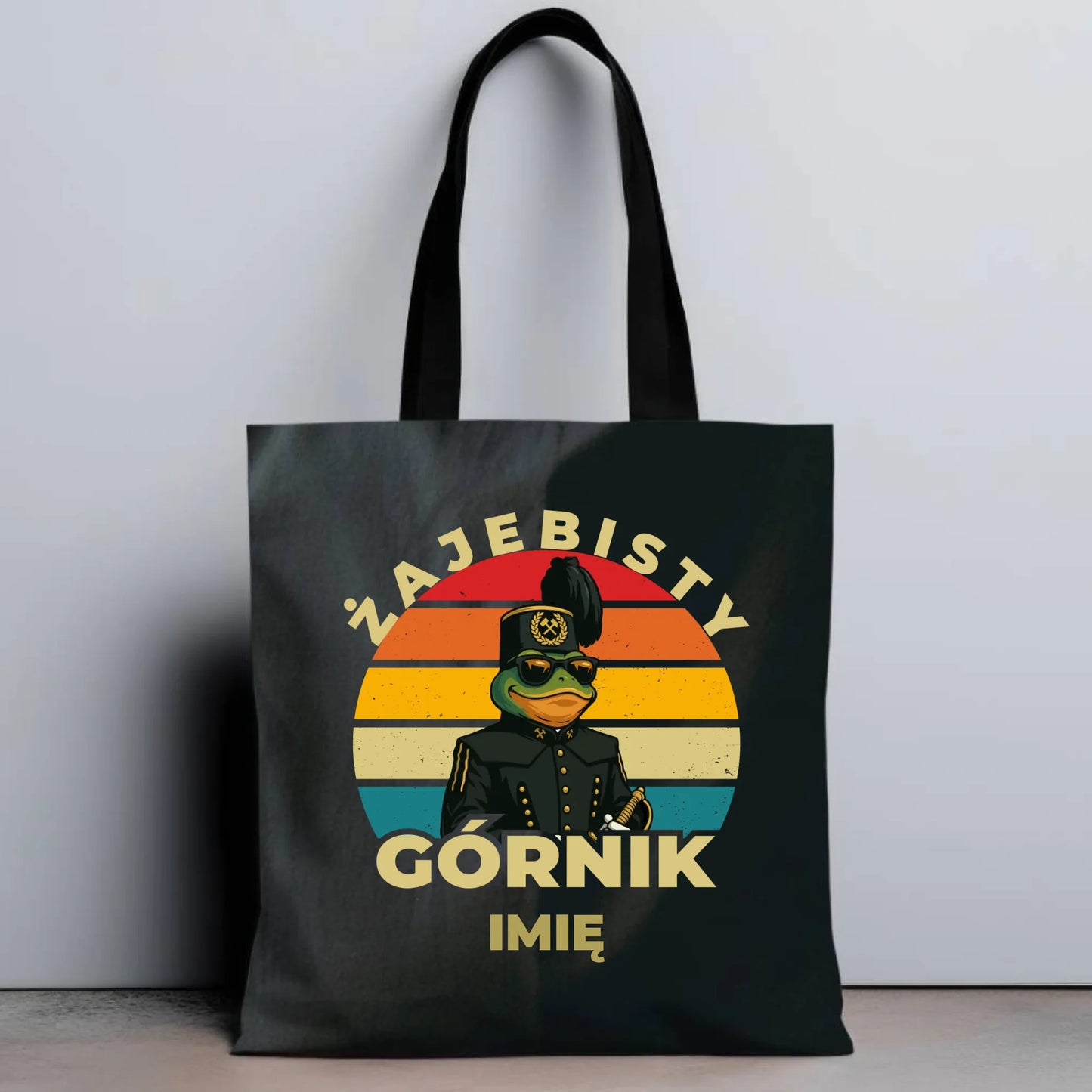 Torba - prezent dla górnika - Żajebisty górnik - personalizowana G19 - StoryCups.pl