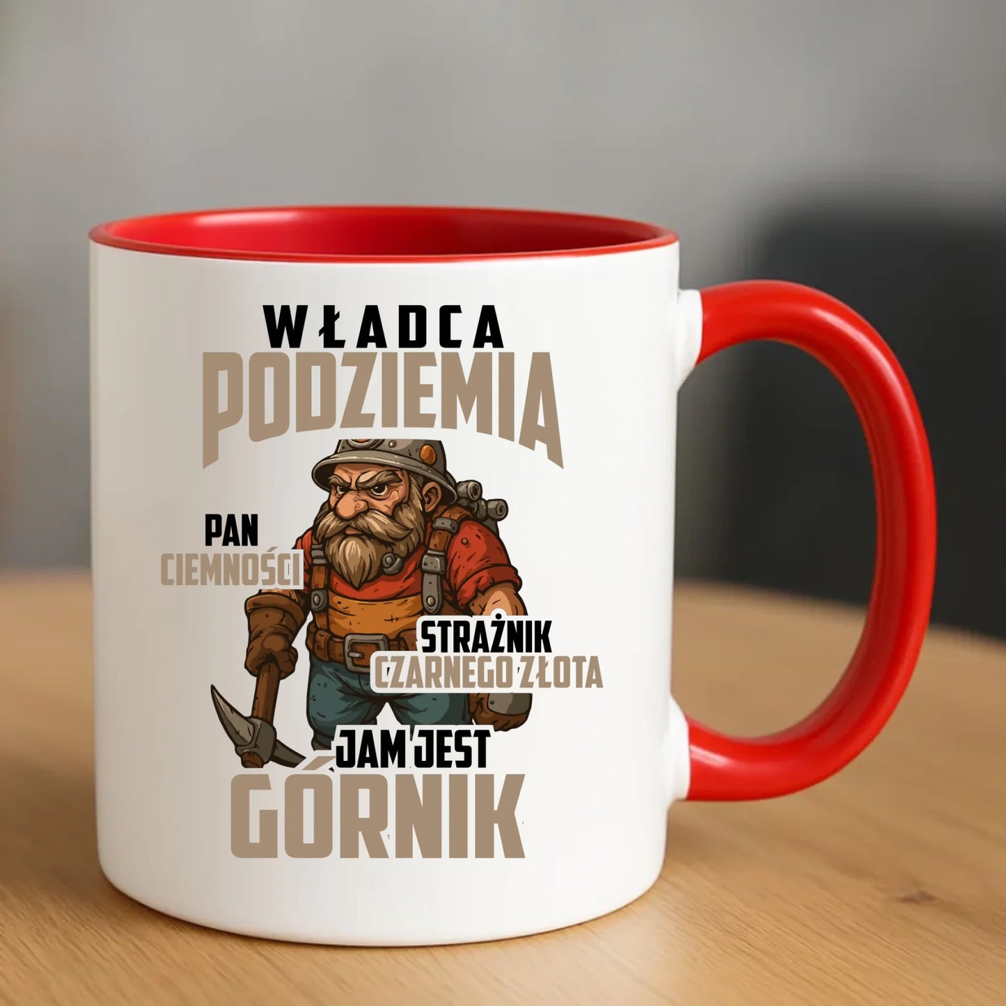 Kubek - prezent dla górnika - Władca podziemia Górnik G20 - StoryCups.pl