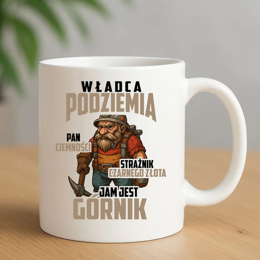 Kubek - prezent dla górnika - Władca podziemia Górnik G20 - StoryCups.pl