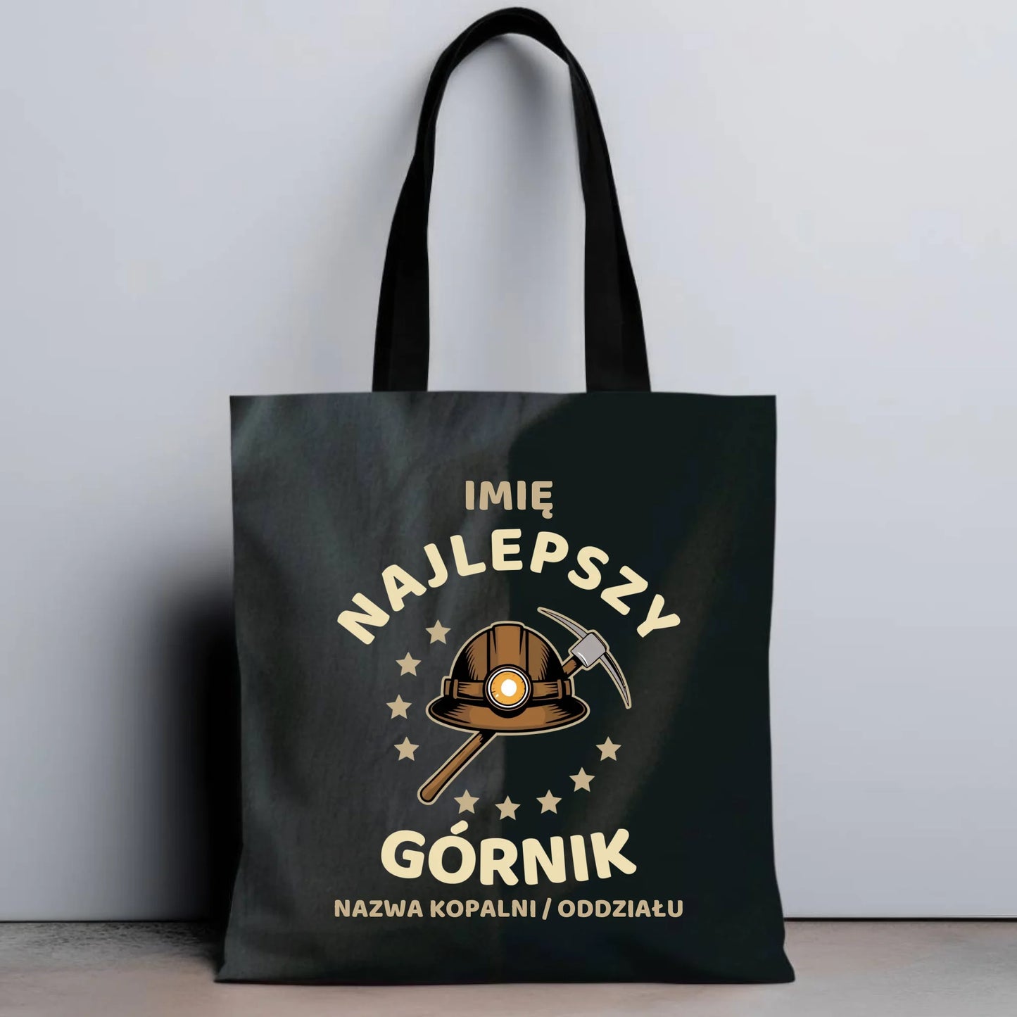 Torba - prezent dla górnika - Najlepszy górnik - personalizowana G23 - StoryCups.pl