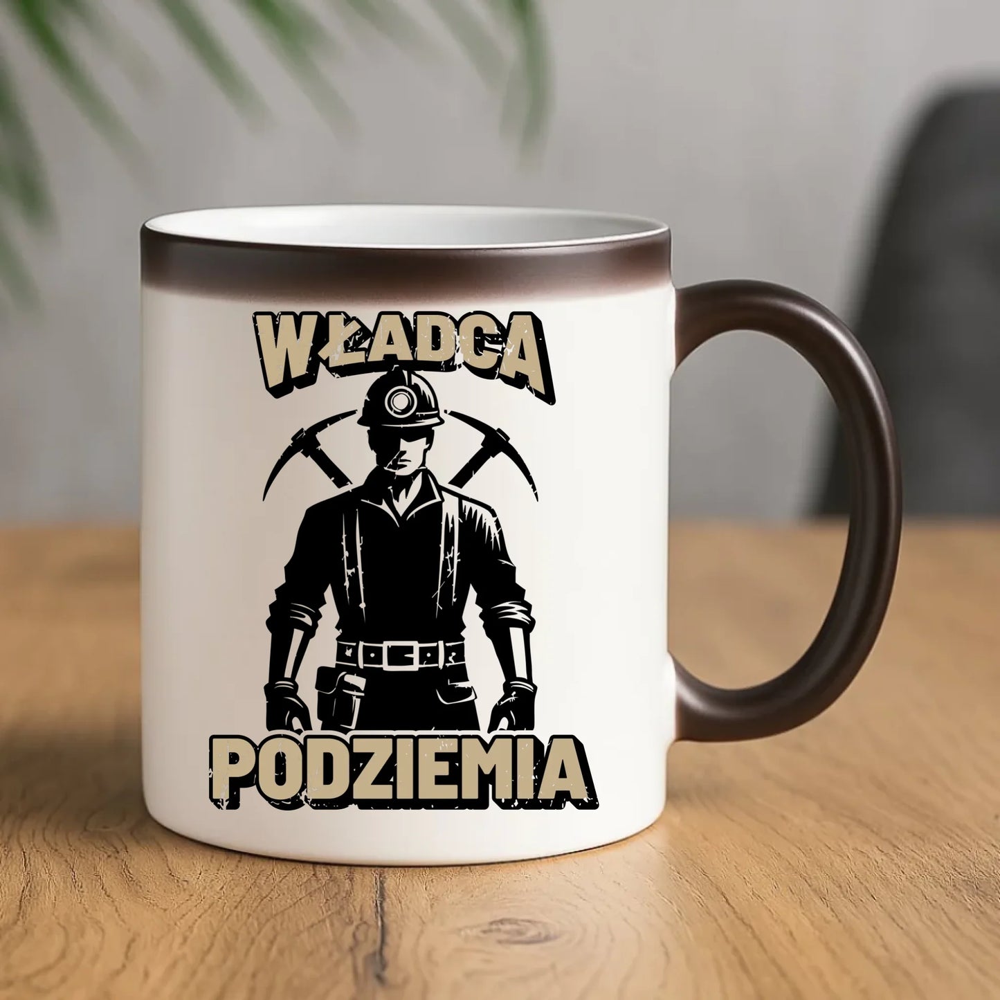 Kubek magiczny - prezent dla górnika - Władca podziemia G25 - StoryCups.pl