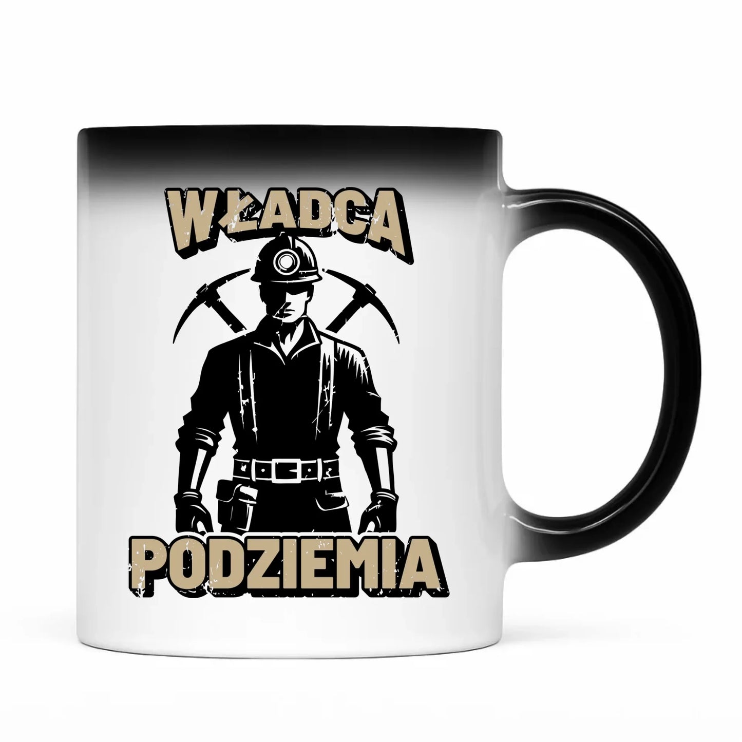 Kubek magiczny - prezent dla górnika - Władca podziemia G25 - StoryCups.pl