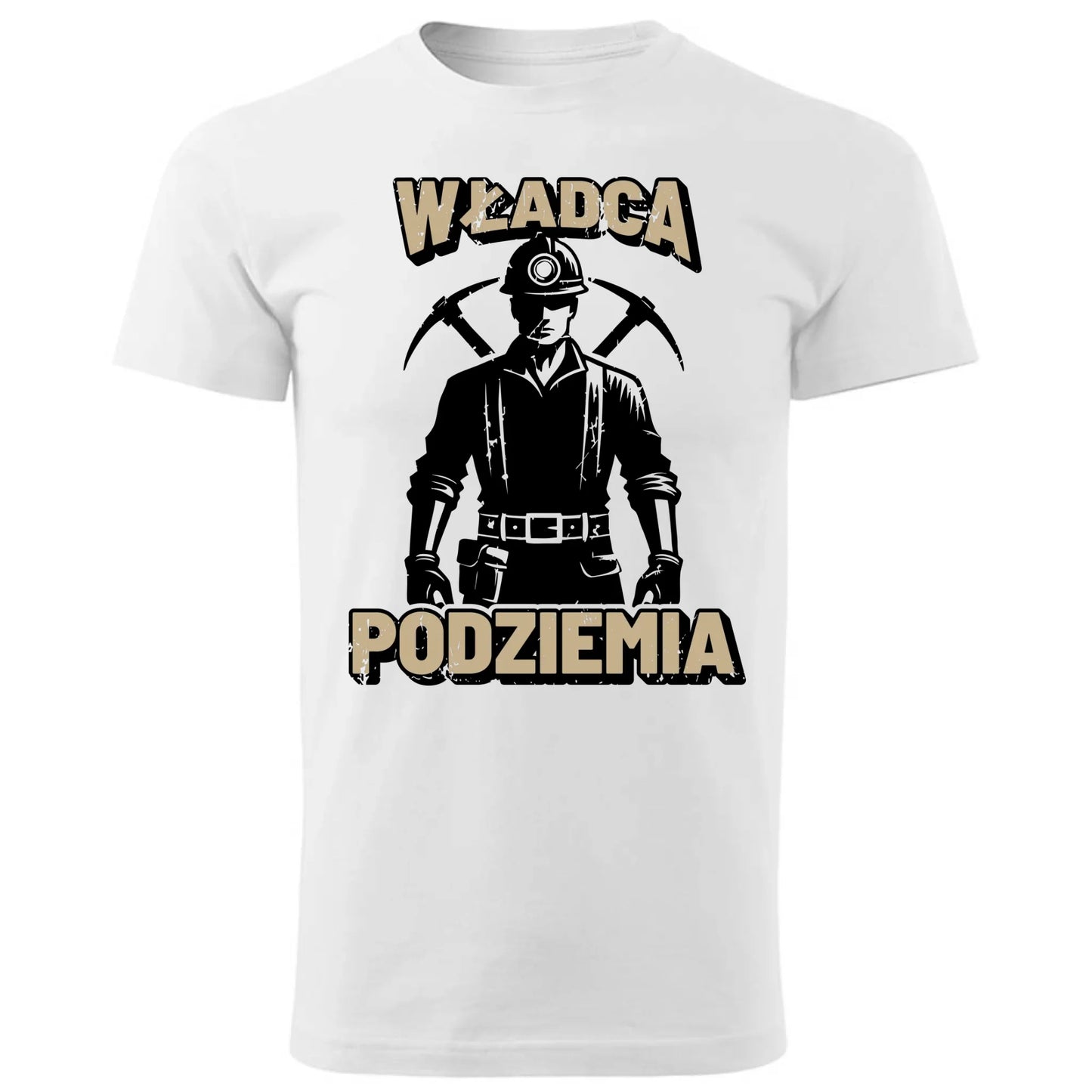 Koszulka męska - prezent dla górnika - Władca podziemia G25 - StoryCups.pl