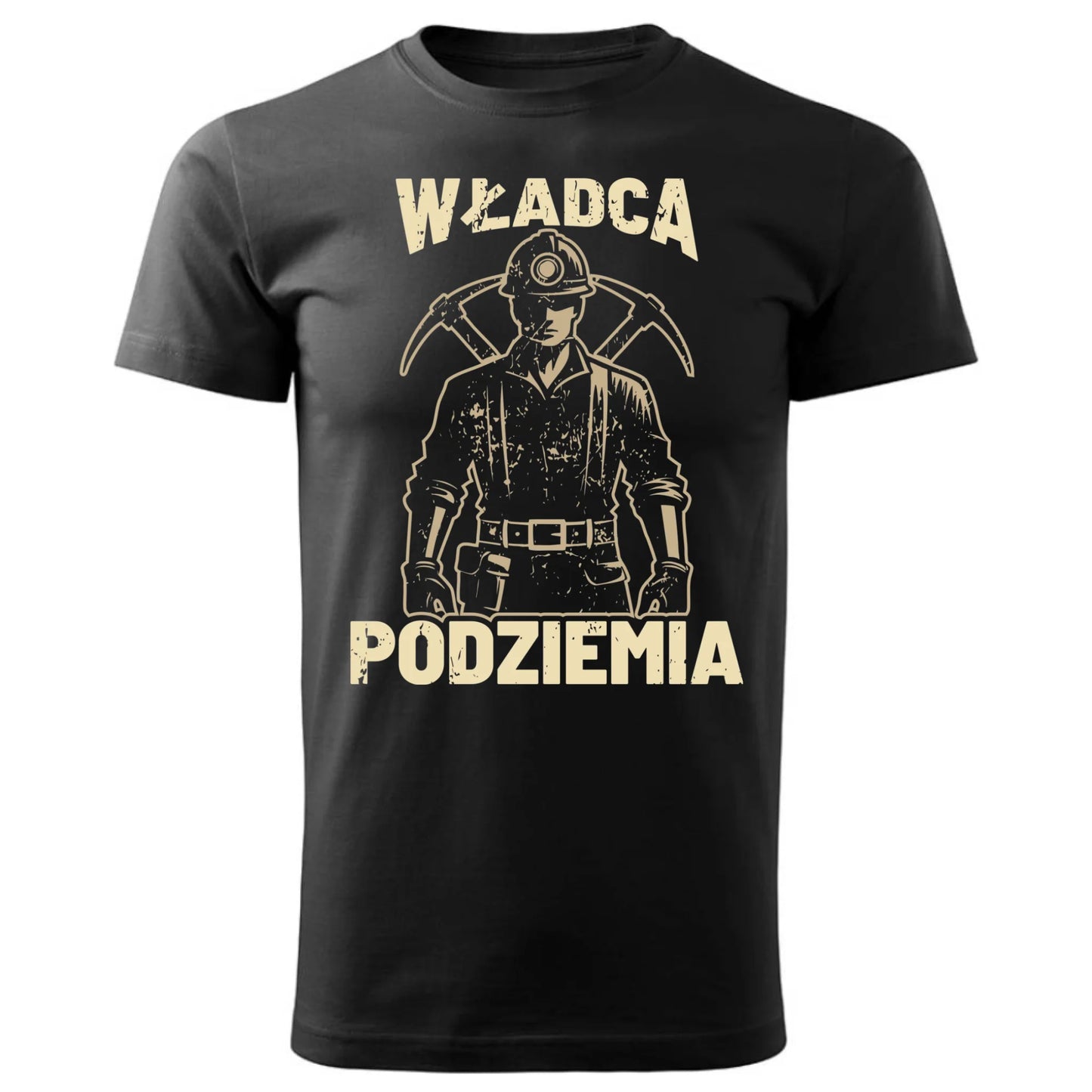Koszulka męska - prezent dla górnika - Władca podziemia G25 - StoryCups.pl