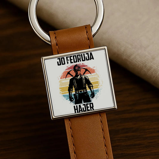 Brelok - prezent dla górnika - Jo fedruja Hajer G26 - StoryCups.pl