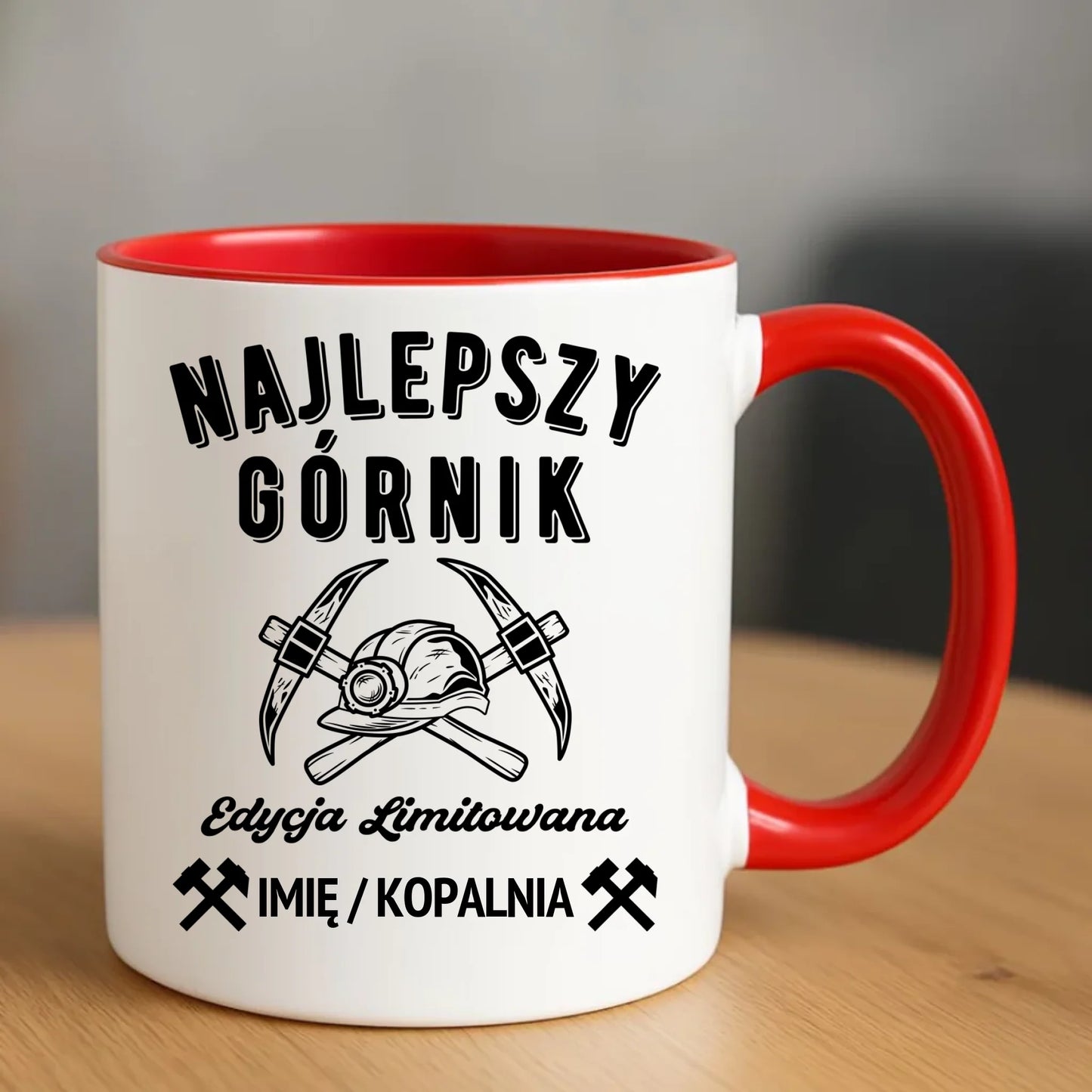 Kubek - prezent dla górnika - Najlepszy górnik - personalizowany G27 - StoryCups.pl