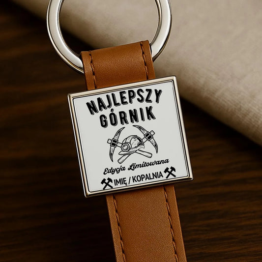 Brelok - prezent dla górnika - Najlepszy górnik - personalizowany G27 - StoryCups.pl