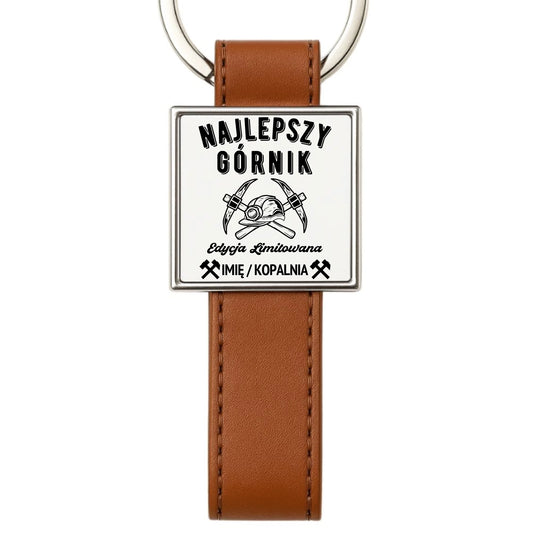 Brelok - prezent dla górnika - Najlepszy górnik - personalizowany G27 - StoryCups.pl