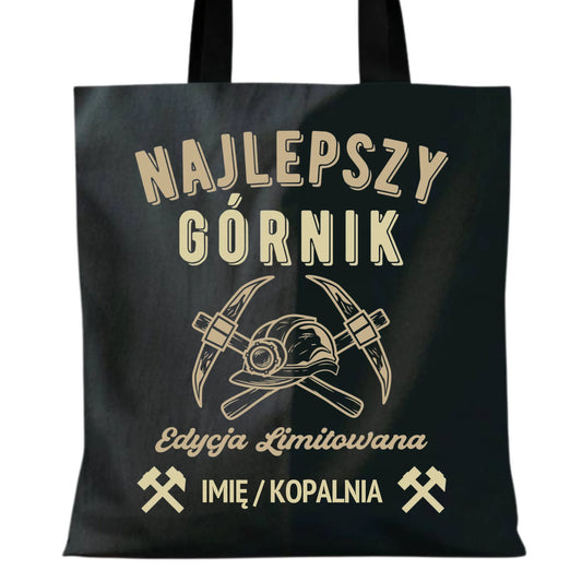 Torba - prezent dla górnika - Najlepszy górnik - personalizowana G27 - StoryCups.pl