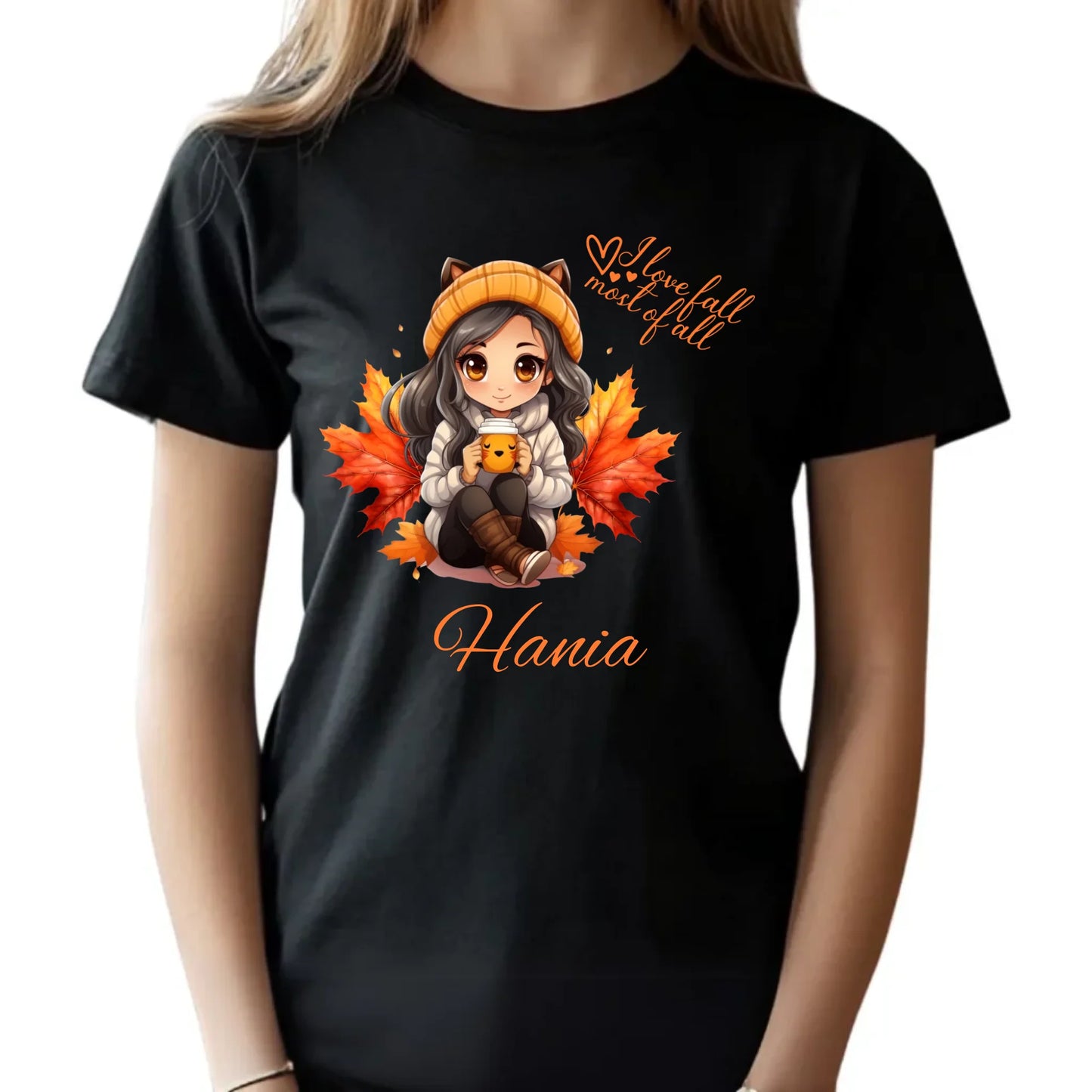 Koszulka dziecięca jesienna - Anime - personalizowana JS06 - StoryCups.pl